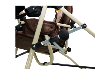 Zestaw set 4w1 Huśtawka dla dzieci + krzesełko, tacka, pałąk stabilizujący Tukan