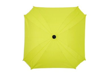 Parasolka do wózka kwadratowa Skyline z filtrem UV 70 cm limonkowa