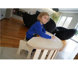 Taboret stołek Bujaka Montessori sklejka solidny