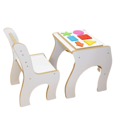Puzzle Układanka Montessori drewniana - figury i kształty